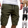 Men Casual Jogger Sports Cargo Shorts Military Combat Trousers