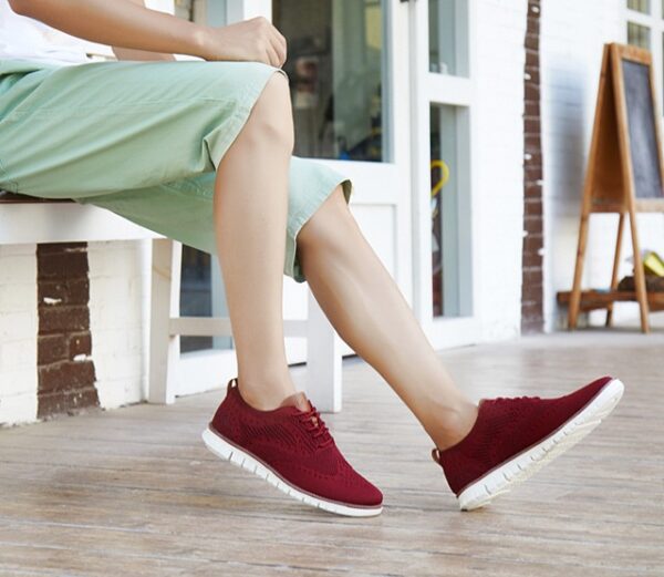 Knitted lace-up casual shoes Brock men's shoes