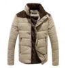 Warm Causal Parkas Male Outerwear Windbreak Jackets Coats