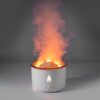 New Creative Ultrasonic Essential Oil Humidifier Volcano Aromatherapy Machine Spray Jellyfish Air Flame Humidifier Diffuser