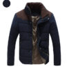 Warm Causal Parkas Male Outerwear Windbreak Jackets Coats