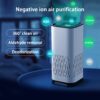 Car Air Purifier Portable Negative Ion Generator Remove Formaldehyde Dust Smoke Air Freshen Washer For Home Car