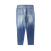 Men's ripped blue jeans