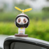 New Miao Xiaodang Car Doll Bamboo Dragonfly Helmet