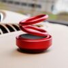 Solar Auto Rotation Car Air Freshener Perfume Seat