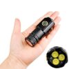 Small Flashlight Strong Super Bright Portable Rechargeable