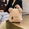 Girl Shoulder Small Backpack Furry One Shoulder Messenger Bag