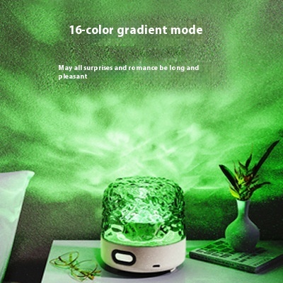 Bedroom Audio Water Ripple Ambience High-grade Starry Sky Projection Night Light