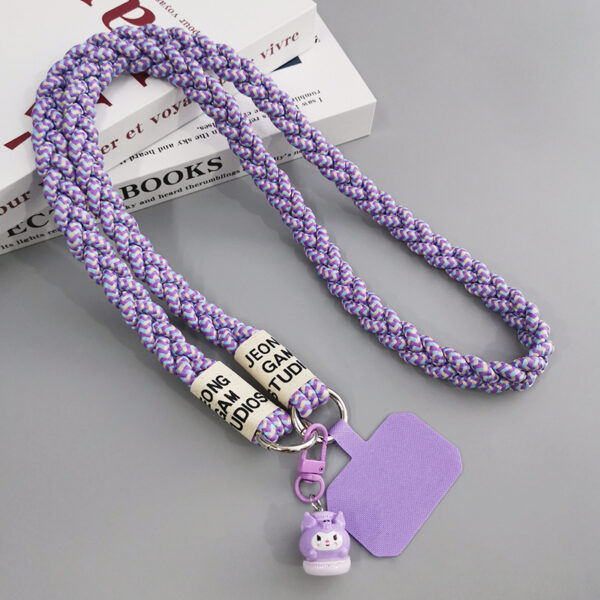 Mobile Phone Lanyard Long Crossbody Can Back Loudspeaker Lanyard